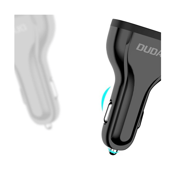 Dudao Multi KFZ-Ladegerät Quick Charge Schnelladegerät 3.0 QC3.0 2.4A 18W 3x USB, Weiss (R7S) Dudao Multi KFZ-Ladegerät Quick Charge Schnelladegerät 3.0 QC3.0 2.4A 18W 3x USB, Weiss (R7S)