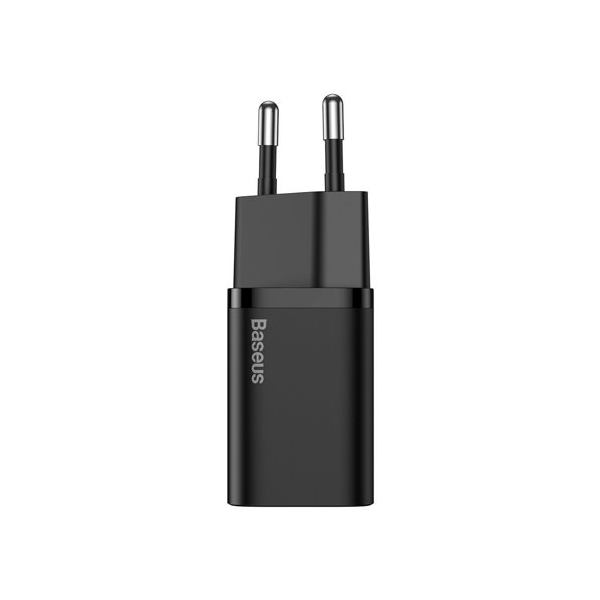 Baseus Super Si 1C Schnellladegerät USB-C 20W Power Delivery schwarz (CCSUP-B01) Baseus Super Si 1C Schnellladegerät USB-C 20W Power Delivery schwarz (CCSUP-B01)