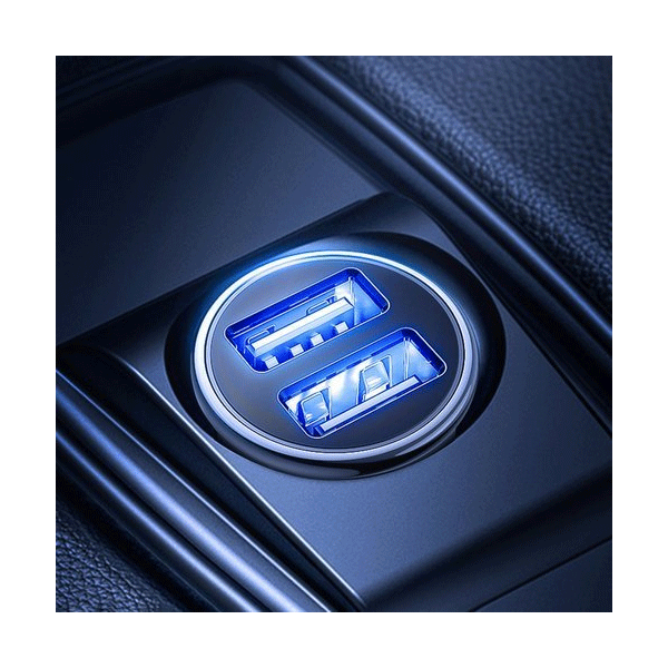 Joyroom KFZ-Ladegerät Dual USB 3.1 A weiss (C-A06) Joyroom KFZ-Ladegerät Dual USB 3.1 A weiss (C-A06)