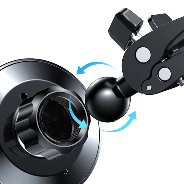 Joyroom KFZ-Halterung Magnethalterung Qi Wireless Ladegerät 15W (MagSafe iPhone kompatibel) Schwarz Joyroom KFZ-Halterung Magnethalterung Qi Wireless Ladegerät 15W (MagSafe iPhone kompatibel) Schwarz