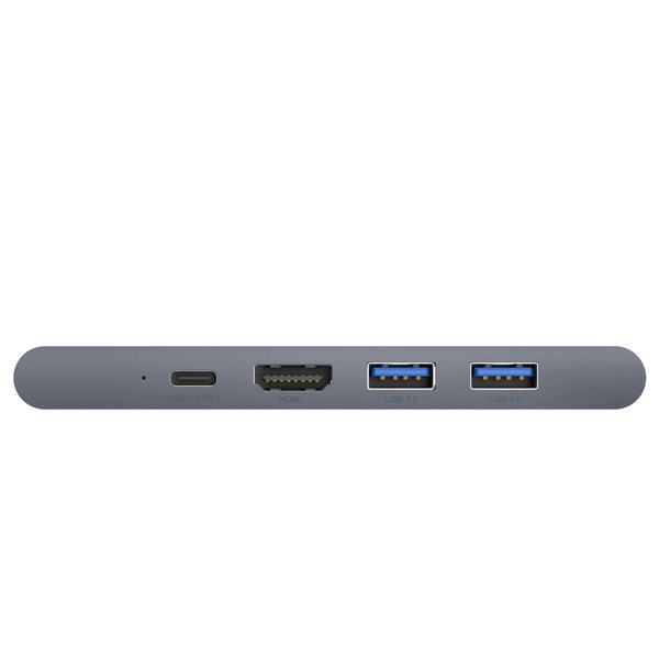 Baseus Multifunction HUB 7in1 USB-C Thunderbolt Dockingstation (MacBook Pro 2016 / 2017 / 2018) grau Baseus Multifunction HUB 7in1 USB-C Thunderbolt Dockingstation (MacBook Pro 2016 / 2017 / 2018) grau