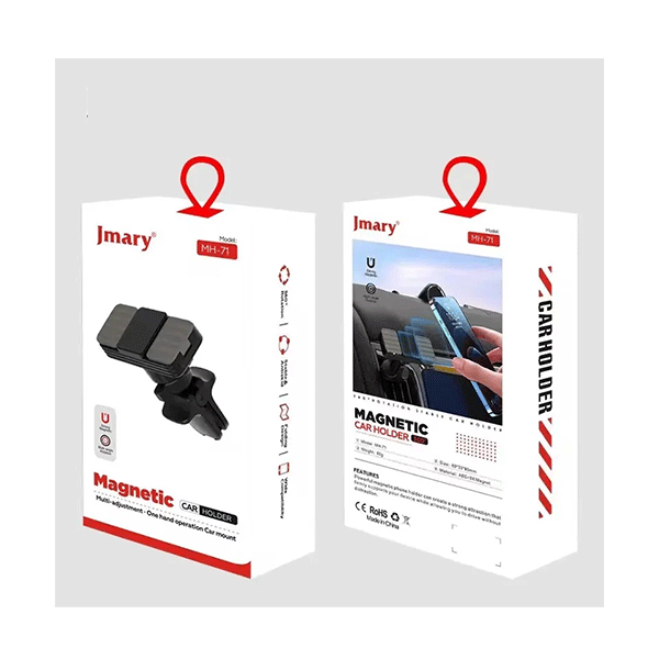 Jmary 2in1 Autotelefonhalter für Lüftungsschlitze schwarz (MH-71) Jmary 2in1 Autotelefonhalter für Lüftungsschlitze schwarz (MH-71)