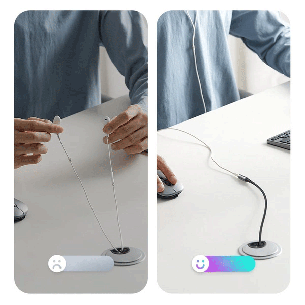 Ugreen AV190 Kabel AUX-Verlängerungskabel 3,5 mm Miniklinke 3m, schwarz Ugreen AV190 Kabel AUX-Verlängerungskabel 3,5 mm Miniklinke 3m, schwarz