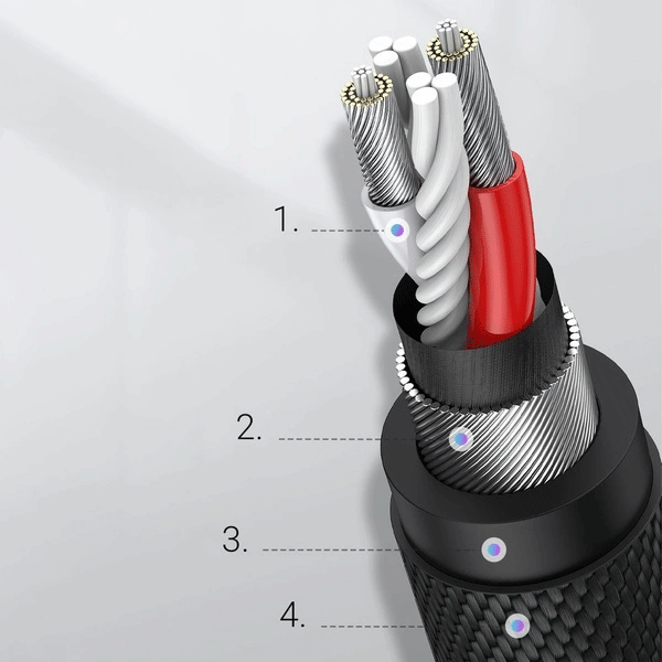 Ugreen AV190 Kabel AUX-Verlängerungskabel 3,5 mm Miniklinke 3m, schwarz Ugreen AV190 Kabel AUX-Verlängerungskabel 3,5 mm Miniklinke 3m, schwarz