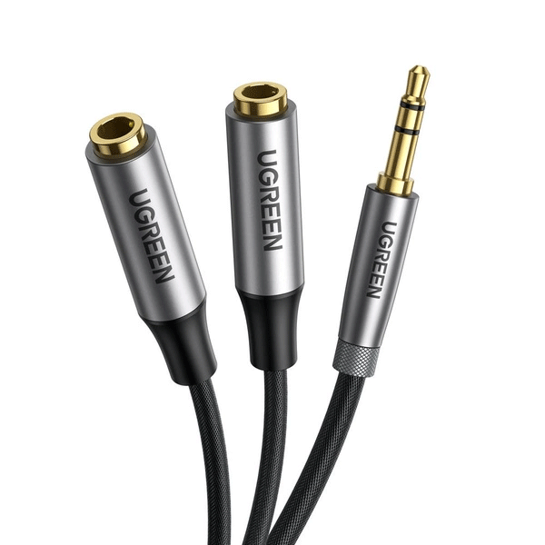 Ugreen AUX 3,5mm Miniklinken-Verlängerungskabel 0,2m schwarz (AV191 50253) Ugreen AUX 3,5mm Miniklinken-Verlängerungskabel 0,2m schwarz (AV191 50253)