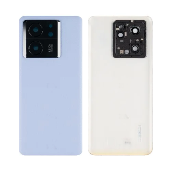 Akkudeckel inkl. Kameraglas kompatibel mit Xiaomi 13T (2306EPN60G), Alpine Blue