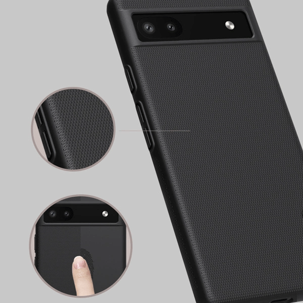 Nillkin Super Frosted Shield Schutz-Hülle für Google Pixel 6a, schwarz Nillkin Super Frosted Shield Schutz-Hülle für Google Pixel 6a, schwarz