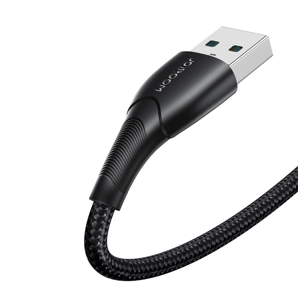 Joyroom Starry-Serie Schnell-Daten-/Ladekabel 100 W USB-A zu USB-C-Kabel 1 m, schwarz (SA32-AC6) Joyroom Starry-Serie Schnell-Daten-/Ladekabel 100 W USB-A zu USB-C-Kabel 1 m, schwarz (SA32-AC6)