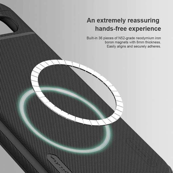 Nillkin Super Frosted Shield Pro magnetische Schutz-Hülle für Google Pixel 8A, schwarz Nillkin Super Frosted Shield Pro magnetische Schutz-Hülle für Google Pixel 8A, schwarz