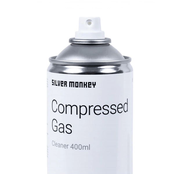 Silver Monkey Druckluft Dose mit Sprühverlängerung 400ml PC Tastatur Gehäuse etc. Reinigung Silver Monkey Druckluft Dose mit Sprühverlängerung 400ml PC Tastatur Gehäuse etc. Reinigung
