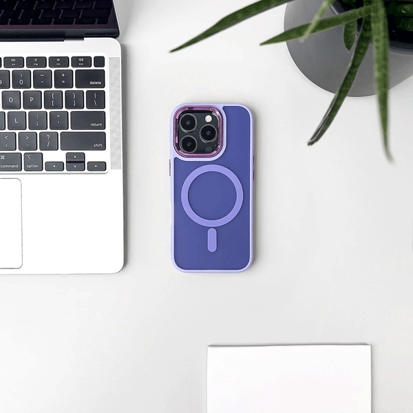 starfix Magnetic Collection Cover MagSafe-Schutz-Hülle für iPhone 16 Pro, lila starfix Magnetic Collection Cover MagSafe-Schutz-Hülle für iPhone 16 Pro, lila
