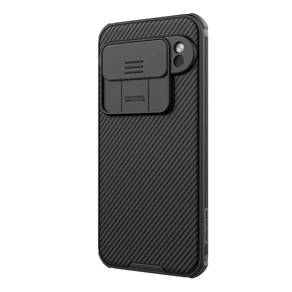 Nillkin CamShield Pro Schutz-Hülle Cover Tasche für Google Pixel 9 Pro, Schwarz Nillkin CamShield Pro Schutz-Hülle Cover Tasche für Google Pixel 9 Pro, Schwarz