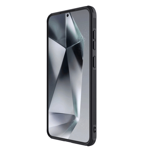 Nillkin CamShield Pro Schutz-Hülle mit Kameraabdeckung Case für Samsung Galaxy S25 (S931B), schwarz
