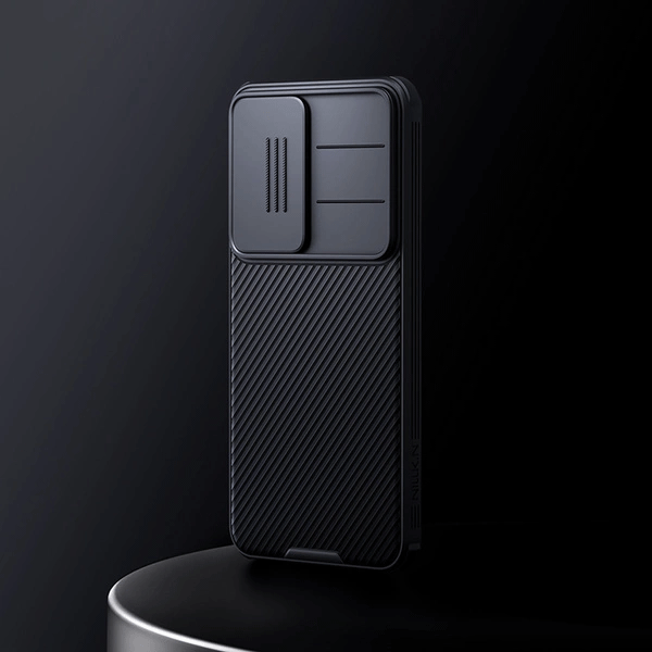 Nillkin CamShield Pro Schutz-Hülle mit Kameraabdeckung Case für Samsung Galaxy S25 (S931B), schwarz