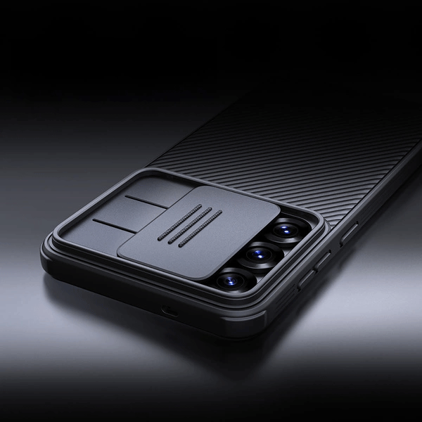 Nillkin CamShield Pro Schutz-Hülle mit Kameraabdeckung Case für Samsung Galaxy S25 (S931B), schwarz