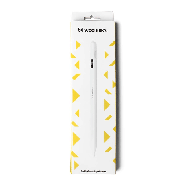 Wozinsky Stylus universeller aktiver Eingabestift (Android und iOS), weiß Wozinsky Stylus universeller aktiver Eingabestift (Android und iOS), weiß