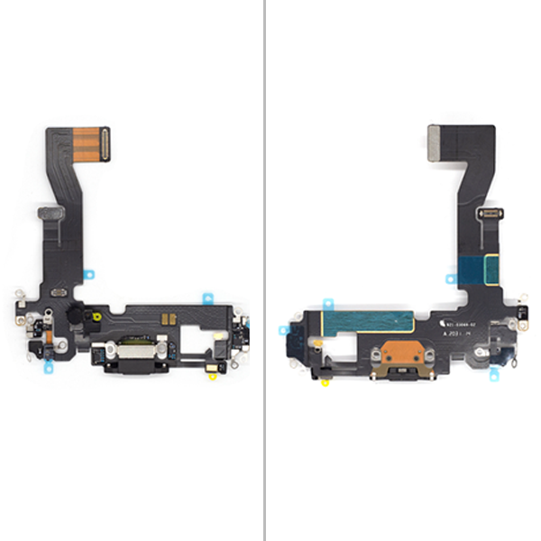 Ladebuchse / Connector für iPhone 12 / iPhone 12 Pro, Graphite