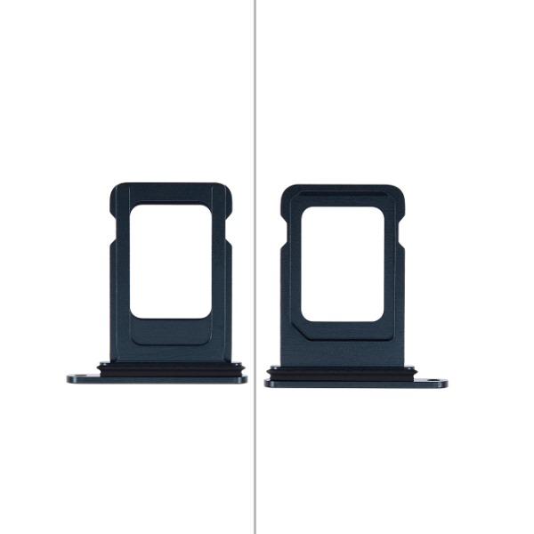 Sim-Halter / Einschub kompatibel mit Apple iPhone 14, schwarz