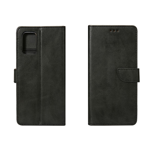 Rixus Wallet Schutz-Hülle passend für Samsung Galaxy S20 (G980F), schwarz