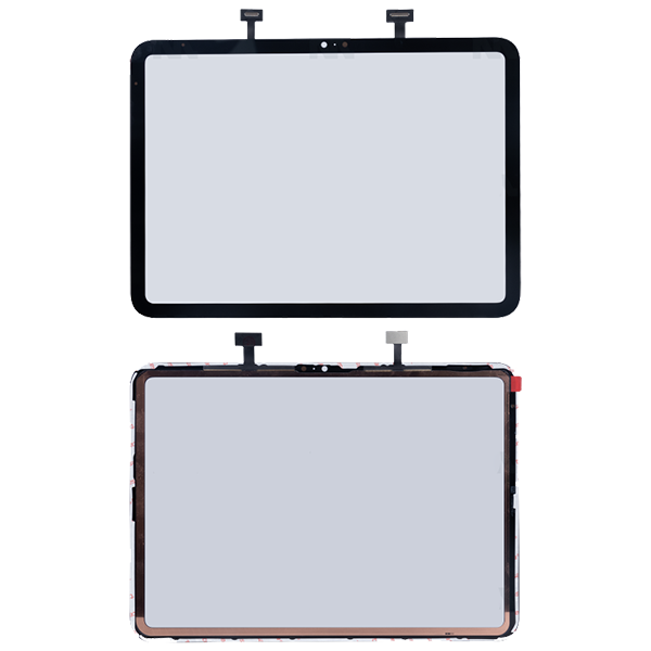 Touchscreen + Displayglas kompatibel mit Apple iPad 10 (2022), iPad 11 (2025) 10.9, schwarz