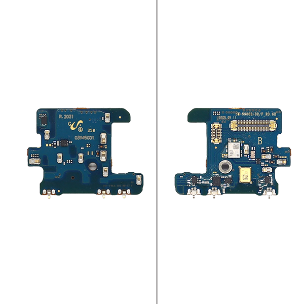 Sub PBA Mikrofon Board kompatibel mit Samsung Galaxy Note 20 Ultra N985F, N986B