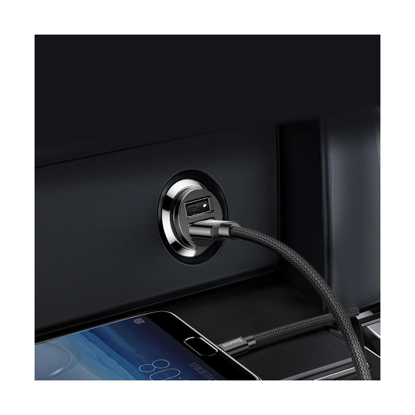 Baseus Grain KFZ-Mini-Ladegerät CCALL-ML01 2x USB-A, 3,1A, schwarz (ZD551KL) Baseus Grain KFZ-Mini-Ladegerät CCALL-ML01 2x USB-A, 3,1A, schwarz (ZD551KL)