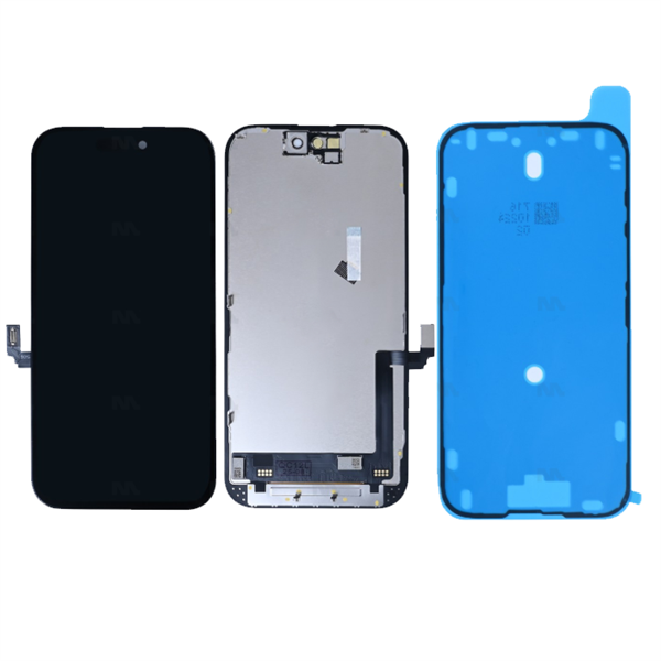 starfix LCD Display + Touchscreen kompatibel mit Apple iPhone 16, schwarz