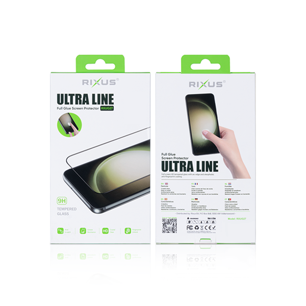 Rixus 3D Clear HD Ultra Line Displayschutz-Glas passend für Samsung Galaxy S25 Edge