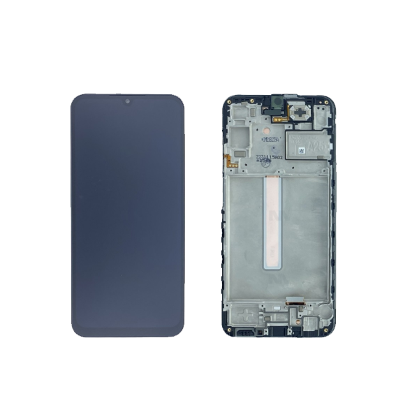 Samsung Galaxy A25 A256B Display + Touchscreen mit Rahmen, schwarz (GH82-33214A / GH82-33215A)