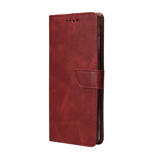 Rixus Flip Book Cover Tasche Schutz-Hülle Case passend für Apple iPhone 17 Air, rot