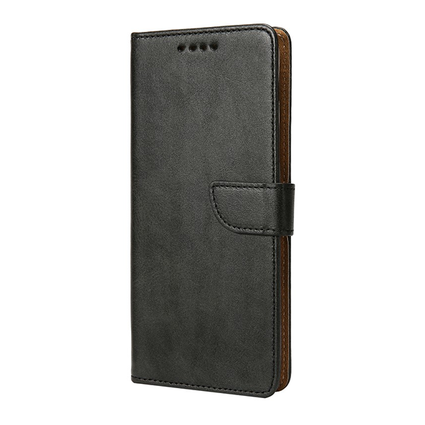 Rixus Flip-Hülle Wallet passend für Samsung Galaxy A07 (A075F) mit Standfunktion, schwarz