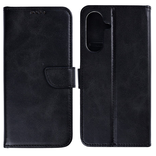 Rixus Flip Book Cover Tasche Schutz-Hülle Case passend für Samsung Galaxy S26 Plus (SM-S947), schwarz