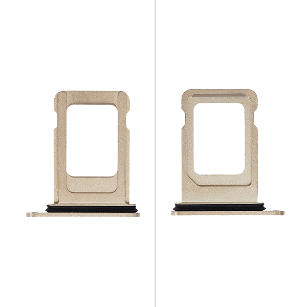 Sim-Halter kompatibel mit Apple iPhone 14 Pro, Gold (Pulled)