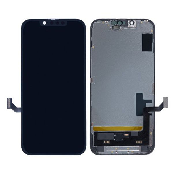 LCD Display (Soft OLED) + Touchscreen kompatibel mit Apple iPhone 14, schwarz