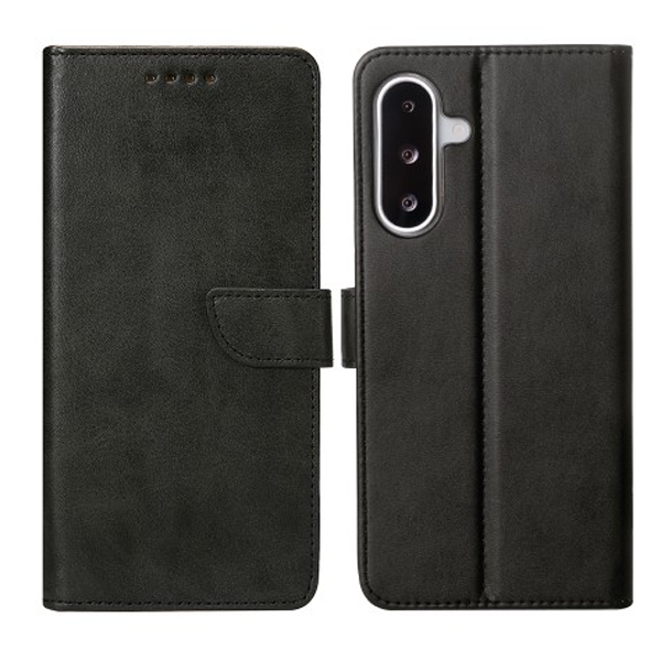 Rixus Flip Book Cover Tasche Schutz-Hülle Case passend für Samsung Galaxy A26 (A266B), Galaxy A17, schwarz