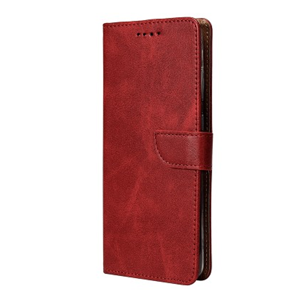 Rixus Flip Book Cover Tasche Schutz-Hülle Case passend für Samsung Galaxy A26 (A266B), Galaxy A17, rot