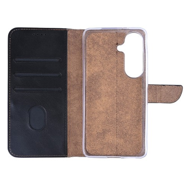 Rixus Flip Book Cover Tasche Schutz-Hülle Case passend für Samsung Galaxy S26 (S942), schwarz