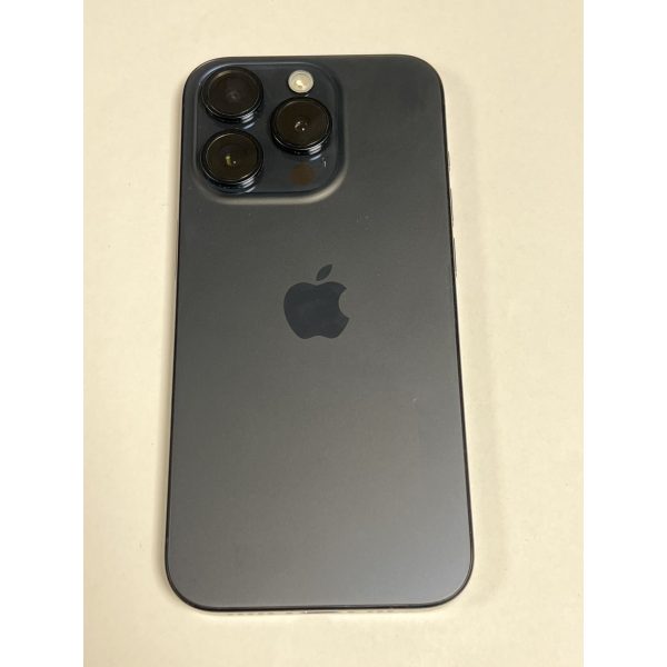 Apple iPhone 15 Pro 128GB, Titan Blau – Zustand: Neuwertig