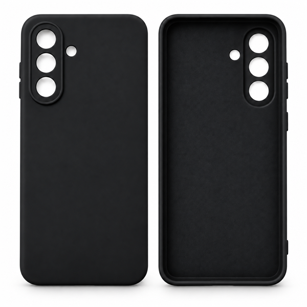 starfix AIR Silikon-Hülle passend für Samsung Galaxy A37 5G (A376B), schwarz