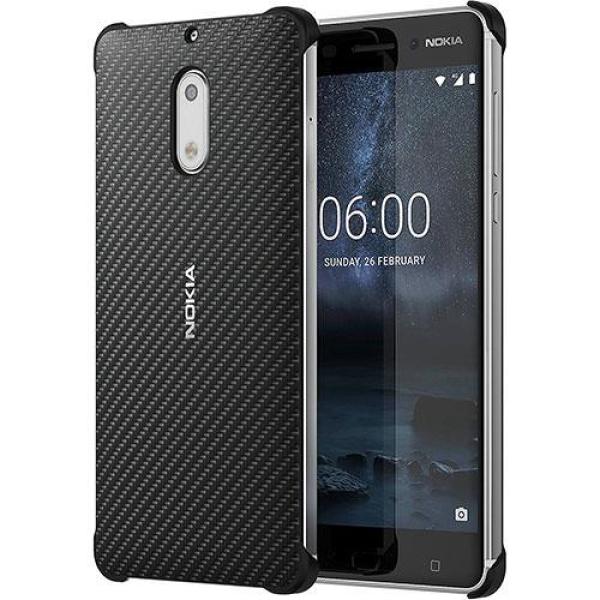 CC-802 Carbon Fibre Design Case für Nokia 6 schwarz CC-802 Carbon Fibre Design Case für Nokia 6 schwarz