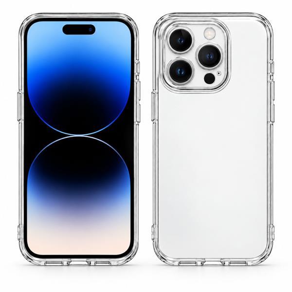 starfix Air Silikon-Hülle passend für Apple iPhone 14 Pro, transparent