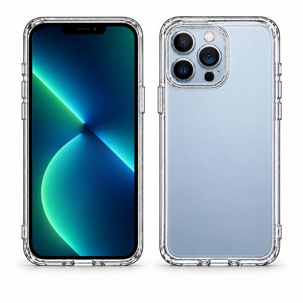 starfix Silikon-Hülle passend für Apple iPhone 13 Pro, transparent