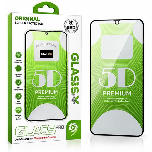 starfix (Full Glue 3D) Displayschutz Panzer-Glas passend für Apple iPhone 13 / 13 Pro, iPhone 14, 16e, 17e schwarz