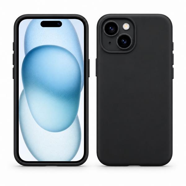 starfix Air Silikon-Hülle passend für Apple iPhone 14, schwarz