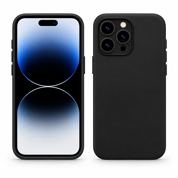 starfix Air Silikon-Hülle passend für Apple iPhone 16 Pro, schwarz