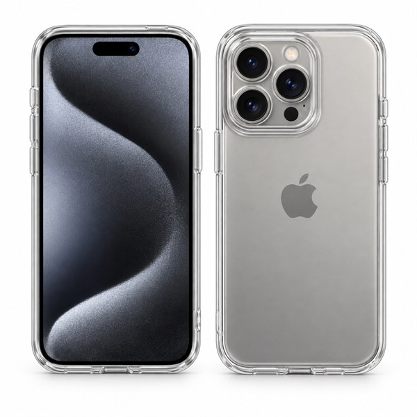 starfix Air Silikon-Hülle passend für Apple iPhone 16 Pro Max, transparent