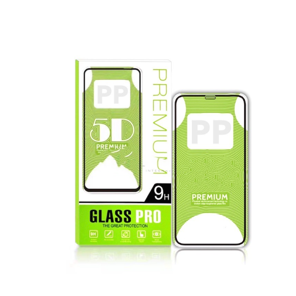 starfix (Full Glue 3D) Displayschutz Glasschutz für iPhone 15 Pro Max, schwarz