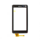 Nokia N8 N8-00 Display Glas + Touchscreen grau