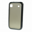Protector Silikon TPU Tasche für Samsung i9000 Galaxy S schwarz