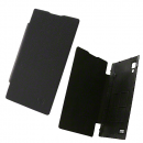 Flip-Tasche mit Akkudeckel für LG P760 Optimus L9 schwarz